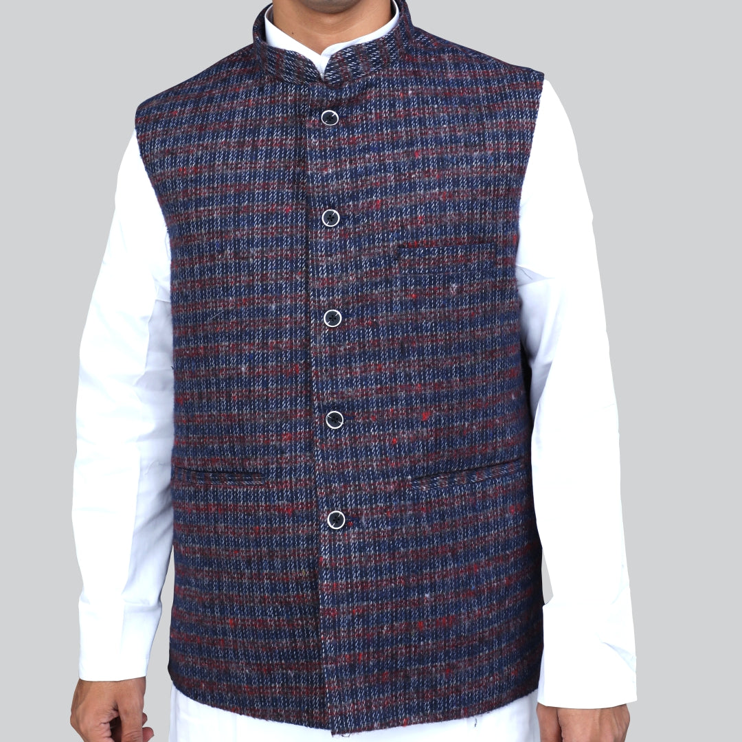 Heritage Hues Nehru Jacket - Bin Farooq Clothing